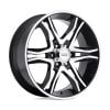 American Racing AR893 Mainline 17x8 6x139.7 +25 Offset Black Wheel