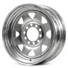 Wildland Off Roader 14x6.0 5x108,5x114.3 +15 Offset Galvanised Wheel