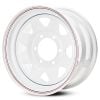 Wildland Off Roader 16x8.0 6x139.7 +20 Offset White Wheel