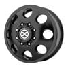 ATX AX204 BAJA DUALLY 17x6.5 8x210 +111 Offset Black Wheel
