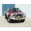 ECB Polished Bullbar with Bumper Lights fits Holden Rodeo RA7 LT 01/07-06/12 BH37SYP