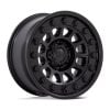 Black Rhino BR012 Outback 17x8 6x139.7 +32 Offset Black Wheel