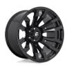 Fuel D675 Blitz 18x9 6x139.7 +20 Offset Black Wheel