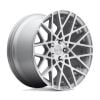 Rotiform R110 BLQ 18x8.5 5x100 +35 Offset Silver Wheel