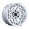 Black Rhino BR026 CONGO 17x8.5 6x139.7 +35 Offset Silver Wheel