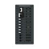 Enerdrive BS-8566B Panel 230VAC 2 x 16A + 9 Position 8A