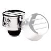 Billet Specialties Round Valve Cover Breather Ball Milled Polished fits Covers with 1-1/4