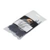Jaylec CT4030 Cable Tie 100mm x 2.5mm Stainless Steel Tongue Black 100 Pack