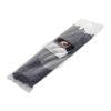 Jaylec CT4034 0 Cable Tie 350mm X 7.5mm Stainless Steel Tongue Black 5 Pack