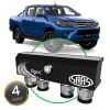 SAAS DB1001-1103 Diff Breather Kit 4 Port fits Toyota Hilux 2016-on All Models