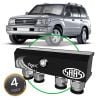 SAAS DB1001-1202 Diff Breather Kit 4 Port fits Toyota Landcruiser 100 Series 98-07