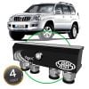 SAAS DB1001-1204 Diff Breather Kit 4 Port fits Toyota Prado 120 Series 02-09