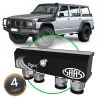 SAAS DB1001-4203 Diff Breather Kit 4 Port fits Nissan Patrol GU Y61 97-15