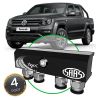 SAAS DB1001-7101 Diff Breather Kit 4 Port fits VW Amarok 2011-on All Models