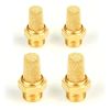 SAAS Diff Breather Filter Brass Tall Screw In 1/8 BSP 4pk DBC22