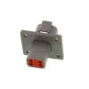 Deutsch DT Receptacle 4-Pin Bulkhead DT04-4P-L012
