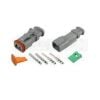 Deutsch DT Connector Kit 2-Pin Heat Shrink Adapter DT2-1-E008