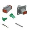 Deutsch DT Connector Kit 4-Pin Bulkhead DT4-1-L012