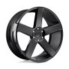 DUB S216 BALLER 24x10 6x139.7 +19 Offset Black Wheel
