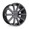 DUB S219 SHOT CALLA 22x9.5 6x139.7 +20 Offset Black Wheel