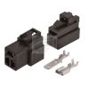 Jaylec ECH3250B QC Connector Housing Kit 3 Pole Black Male and Female