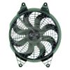 Jayair EF1223 Condenser Fan Assembly fits Kia Carnival 4 Mount Legs