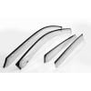 EGR Slimline Weathershields fits Isuzu D-Max 20-on Dark Smoke 4pc Set DMAX-SLWS