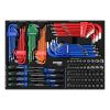 Kincrome CONTOUR Hex and TORX Fastening EVA Tray 124pc EVA923T