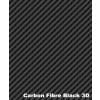 Autotecnica Black 3D Carbon 20cm X 213cm Car Wrap Film A28199S
