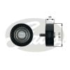 Gates 36323 Guide / Idler Pulley