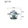 CPC Auto Components CPC1-160 Thermostat
