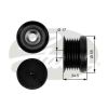 Gates OAP7090 Alternator Freewheel Clutch