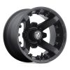 Fairway Alloys FA138 BATTLE 12x7 4x101.6 -47 Offset Black Wheel