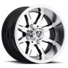 Fairway Alloys FA142 SHIFT 12x6 4x101.6 -30 Offset Machined Wheel