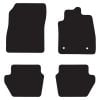 RubberTree Luxury Carpet Car Floor Mats fits Ford Fiesta ST 2018-on FD114LXBL