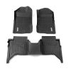RubberTree Deep Dish Car Floor Mats fits Ford Ranger Next Gen XLT Sport Wildtrak Raptor 2022-on 5 Seats FDR001-3D