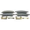 Febest Pad Kit Disc Brake Front Kit with Anti Squeal Shim with Brackets 3201-SRXF