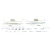 Febest Brake Shoe Fitting Kit 0404-KB4-KIT