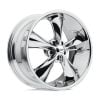 Foose F105 LEGEND 20x10 5x120 +40 Offset Chrome Wheel