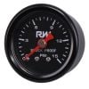 Raceworks Fuel Pressure Gauge 0-15PSI FSA-519BK