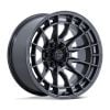 Fuel FC888 Revolt 17x8.5 6x139.7 +25 Offset Gloss Gunmetal Wheel