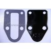 OEM GM Performance 12341998 Fuel Pump Block Off Plate Chrome Inc Chev Logo fits SBC