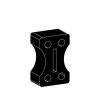 Redback GMR124 Exhaust Rubber fits Holden H Series 01/71-04/80 & Statesman 01/80-01/85