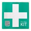 Survival Vehicle First Aid Sticker GREEN-STICKER