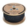 Ground Zero 7AWG x 50m Roll Pure Copper OFC Power Cable Black GZPC 10B-OFC