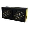 Ground Zero Dual 12 Inch Iridium Loaded Subwoofer Box GZIB 2.12SPL