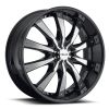 Helo HE875 20x8.5 6x132,6x139.7 +38 Offset Black Wheel