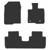 RubberTree Luxury Carpet Car Floor Mats fits Honda ZRV 2023-on HN107LXBL