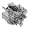 Holley 600 CFM 4-Barrel Street Carburetor Silver Vacuum Secondary Manual Choke HO0-1850S