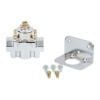 Holley Blue 2-Port Regulator Adjustable From 4.5 Psi to 9 Psi fits Carburetor Application Only HO12-803